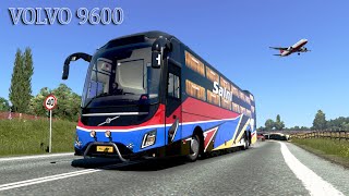 Volvo 9600 4×2 Mod BUSSID  Saini Travels Volvo 9600  ETS 149 [upl. by Larcher146]