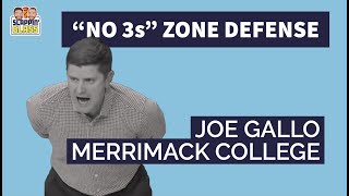 Merrimack College  quotNo 3squot Zone Defense [upl. by Roderic162]