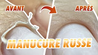 MANUCURE RUSSE 💅🏼 TOUT SAVOIR sur la MANUCURE COMBINÉE et la DRY MANUCURE 🤭 [upl. by Stokes186]