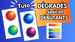 🔴 LIVE  tuto DÉGRADÉS spécial DÉBUTANTS  Comment réussir un dégradé aux crayons de couleur [upl. by Aimak]