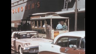 San Francisco 1960 archive footage [upl. by Remle]