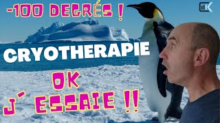 CRYOTHERAPIE Corps entier jai testé kiné cryotherapy pain sommeil physiotherapy cold fun [upl. by Naut]