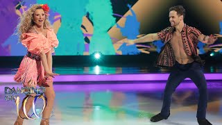 Week 4 Carley and Mark skate to Samba by Gloria Estefan  Dancing on Ice 2023 [upl. by Keller911]