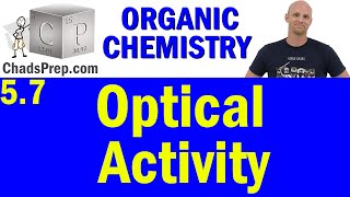 57 Optical Activity  Organic Chemistry [upl. by Whorton]