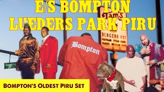 MEET COMPTON’s OLDEST PIRU SET LUEDERS PARK PIRU 🩸 [upl. by Tayler]