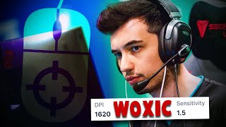 30 High Sensitivity woxic Moments CSGO 1600 DPI 15 Sens  Highlights CSGO [upl. by Eiggep72]