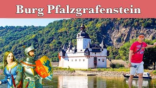 Pflazgrafenstein a unique castle that stands on the middle of the river [upl. by Ahsiret471]