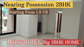 Almost Ready 2BHK flat sale Borivali  Mumbai realestate property home mumbai new project [upl. by Huber]