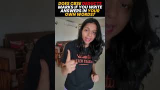 Does 🤔👀CBSE Deducts marks if you write answers in your own words class10sst surabhimam [upl. by Zebedee]