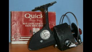 DAM Quick 330N  West Germany 1970s  Fixed Spool Spinning Reel [upl. by Iruj352]