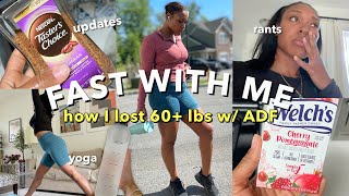 FAST WITH ME  how I get through a 36hr ALTERNATE DAY FAST to lose 60 POUNDS EASY [upl. by Bertle710]