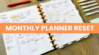 Resetting My Planner for the Month of August monthlyplannerreset [upl. by Domini]