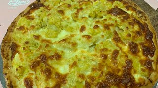 RECIPE  Durian Pizza 榴莲披萨 [upl. by Ahcsim]