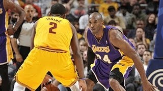 Kobe amp Kyrie duel in Cleveland [upl. by Janene446]