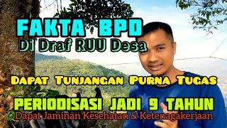 Jabatan BPD Jadi 9 Tahun Dapat Tunjangan Purna Tugas di Draf Revisi UU Desa [upl. by Perren]