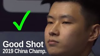 Great Shot by Zhao Xintong in Steal at the 2019 China Championship [upl. by Lesoj]