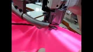 Flatlock stitch machine video [upl. by Catherine]