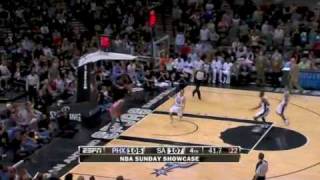 Jason Richardson misses dunk vs Spurs [upl. by Orly518]