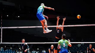 TOP 20 Unreal Volleyball Spikes That Shocked the World [upl. by Harvie]