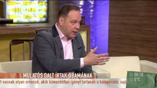 Kelemen Kabátban ˝Hülyéskedő okosok vagyunk˝  20150410  tv2humokka [upl. by Hareehahs]