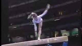 Dominique Moceanu  1996 Olympics AA  Balance Beam [upl. by Nroht]