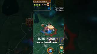 Arcane Legends op rogue elite indigo leaderboard kills boss FAST AF arcanelegends op [upl. by Neidhardt]