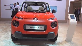 Citroën eMehari Orange Mécanique 2017 Exterior and Interior [upl. by Lyckman]