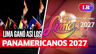 El video con que el PERÚ consiguió ser sede de los JUEGOS PANAMERICANOS 2027 LR [upl. by Doelling]