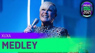 Xuxa  Ilariê Xuxalelê Pinel Por Você Todo Mundo Tá Feliz Tindolelê  Prêmio Multishow 2021 [upl. by Assirak]