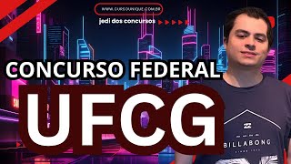 Concurso UFCG Edital com 151 Vagas com salários até 555692 [upl. by Atiluj]