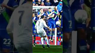 Ronaldo free kick vs Wolfsburg 4K [upl. by Wordoow]