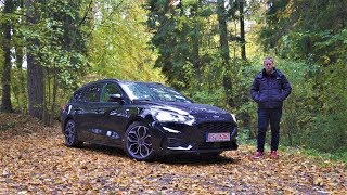 Der neue Focus mit Kofferraum  2019 Ford Focus Turnier StLine  Review Fahrbericht Test [upl. by Brause]