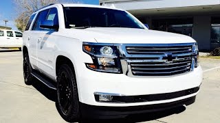 2016 Chevrolet Tahoe LTZ Full Review Start Up Exhaust Short Drive [upl. by Robinett42]