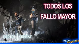 Todos los Fallo Mayor  Temporada 7  Mortal Kombat 1 Español Latino [upl. by Bayard]