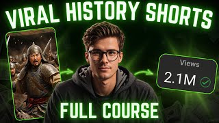 How to Make Viral AI History Shorts  FULL Course 900Day [upl. by Datha403]