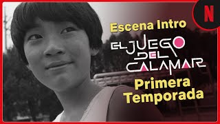 El juego del calamar  Escena intro  Netflix [upl. by Naneek773]