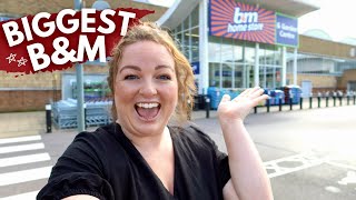 SHOP WITH ME UKs BIGGEST BampM 🛒 whats new homeware food amp new craft hobby • vlog amp haul 2023 [upl. by Patin]