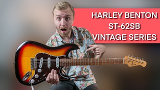 Harley Benton ST62SB Vintage Series  ResQ Gear Demo [upl. by Alie117]