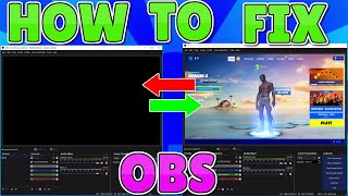 HOW TO FIX OBS Black Screen Game Capture Solved 2022 [upl. by Argella994]