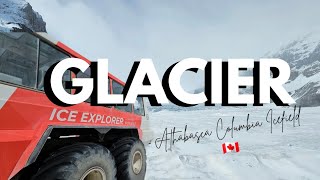 Columbia Icefield Adventure  Ice Explorer Tour on the Anthabasca Glacier amp Skywalk  Canada [upl. by Ahcirt]