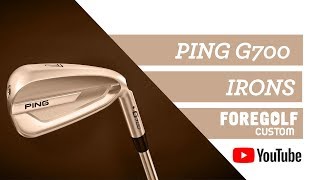 PING G700 Irons Review  Who is it for  PING PINGGolf [upl. by Rilda]