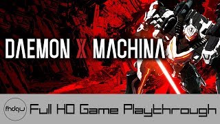 DAEMON X MACHINA  Full Game Playthrough No Commentary [upl. by Rachele]