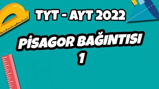 Pisagor Bağıntısı 1 Özel Üçgenler  TYT  AYT Geometri 2022 hedefekoş [upl. by Asela209]