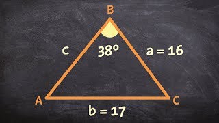 Ambiguous case 1 triangle how to tell [upl. by Wagstaff]