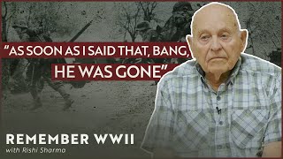 Heroic WW2 Veteran Recalls Brutal HouseToHouse Fighting In Occupied France  Remember WWII [upl. by Trevah]