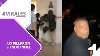 Infidelidad es viral mujer encuentra a su esposo con la amante en pleno cine [upl. by Nerek]