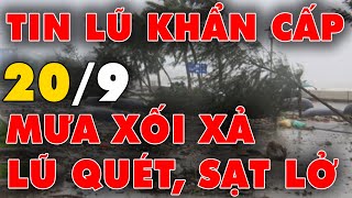 🔥 TIN LŨ KHẨN CẤP Miền Trung tiếp tục mưa dông lớn cảnh báo lũ quét sạt lở đất ở nhiều nơi [upl. by Kcod]