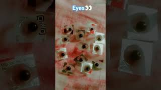 DIY Doll Eye  Hand made doll eye Medicinestripscrafthandmadedoll dolleyesdollmakerlovelydoll [upl. by Oiznun]