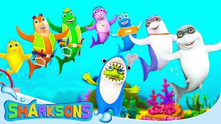 Baby Shark  The Sharksons  Songs for Kids  Nursery Rhymes amp Kids Songs [upl. by Naut163]