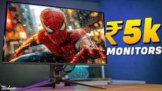 2024s Finest Monitors Under 5000 💥 Monitor Under 6000 💥 Best Gaming Monitor Under 5000 💥 2024 [upl. by Junius]